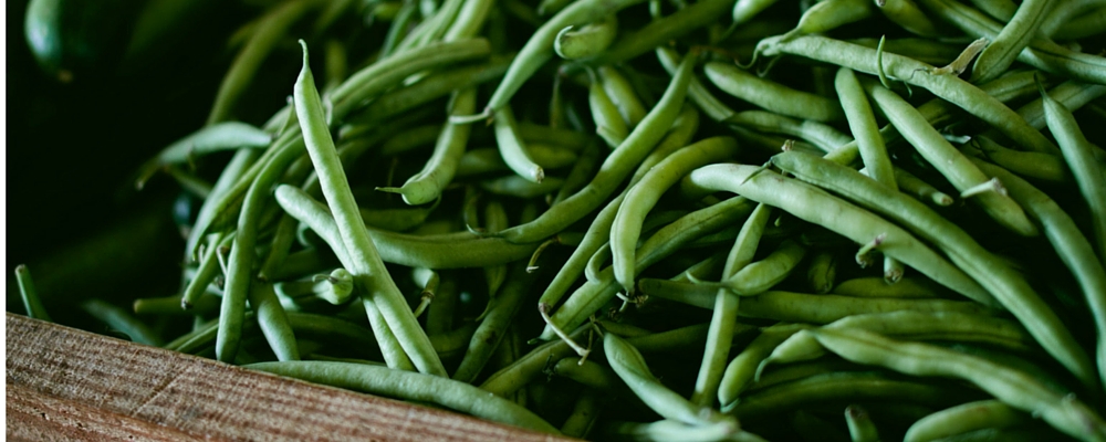 Gr. Bohnen m. Brett