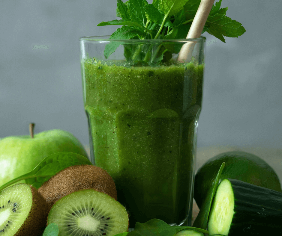 Minze-Gurke Minze-Gurken Smoothie