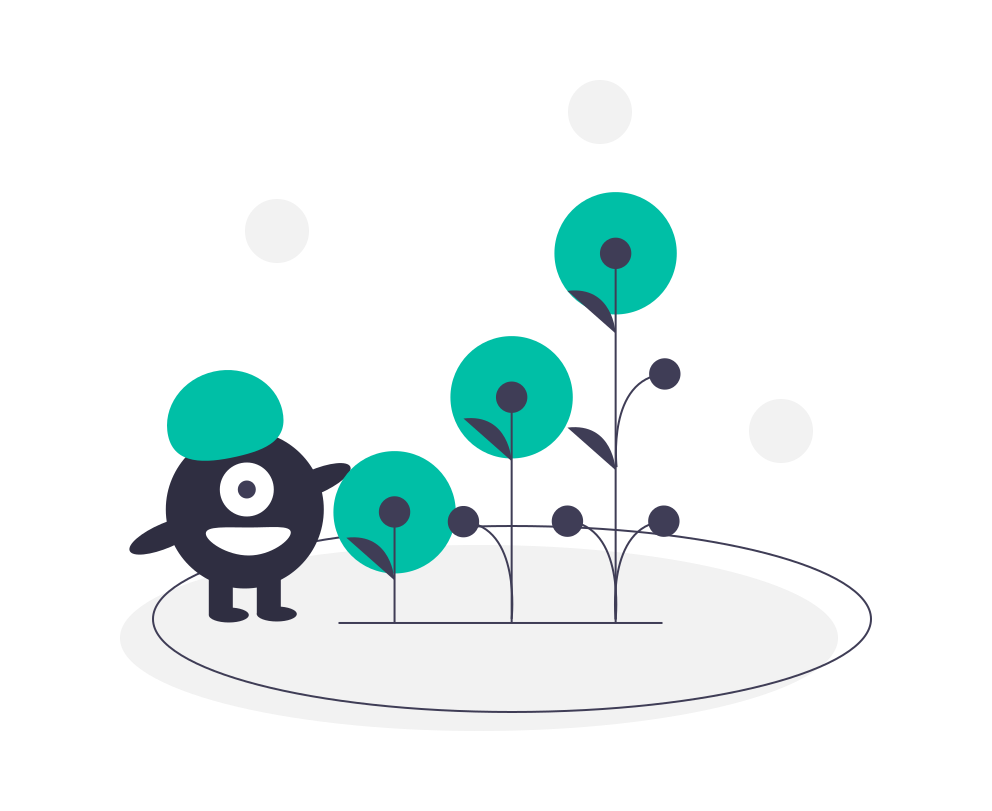 Blumen Zeichnung mit Blumen